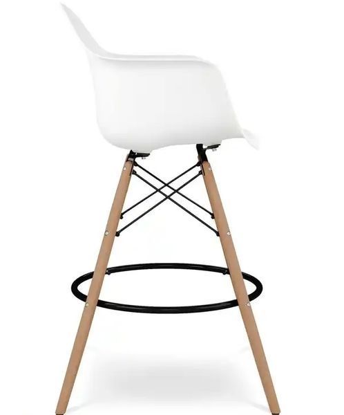 Стілець Тауер Вуд Eames барний високий білий