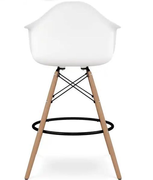 Стілець Тауер Вуд Eames барний високий білий