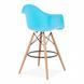 Стілець Тауер Вуд Eames барний високий блакитний &mdash; фото