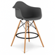Стілець Тауер Вуд Eames барний високий сірий &mdash; фото